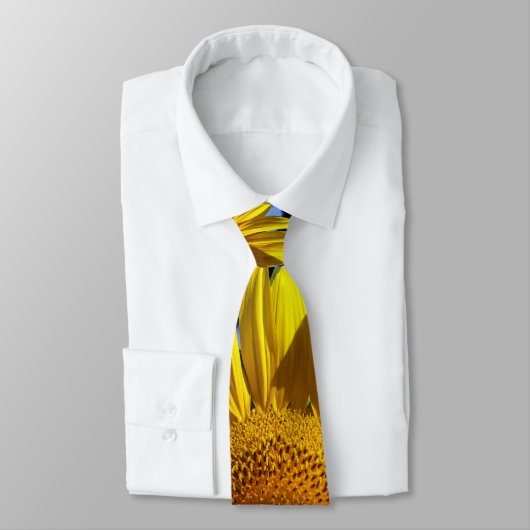 Sonnenblume-Krawatte Krawatte (Gebunden)
