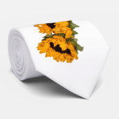 Sonnenblume-Krawatte Krawatte (Gerollt)