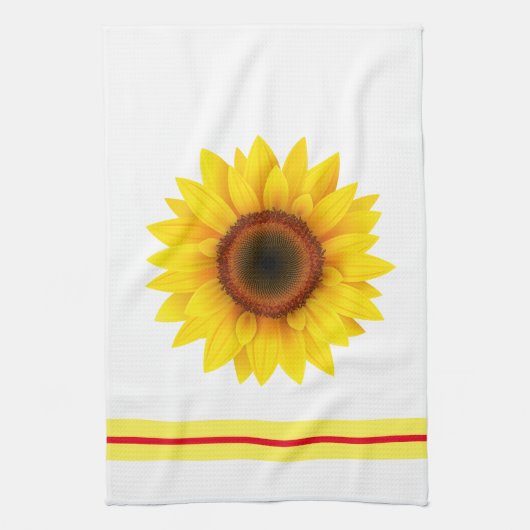 Sonnenblume Küchentuch (Vertikal)
