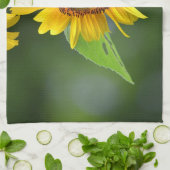 Sonnenblume Küchentuch (Gefaltet)