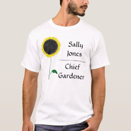 Sonnenblume-kundengerechter T - Shirt