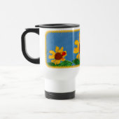 Sonnenblume "Kunst von Kindern" Reisebecher (Links)