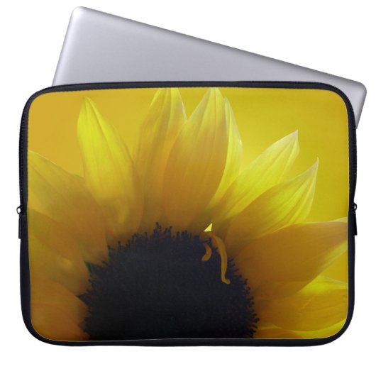 Sonnenblume Laptop-Gehäuse Sonnenblume Laptop-Sieb Laptopschutzhülle (Vorderseite)