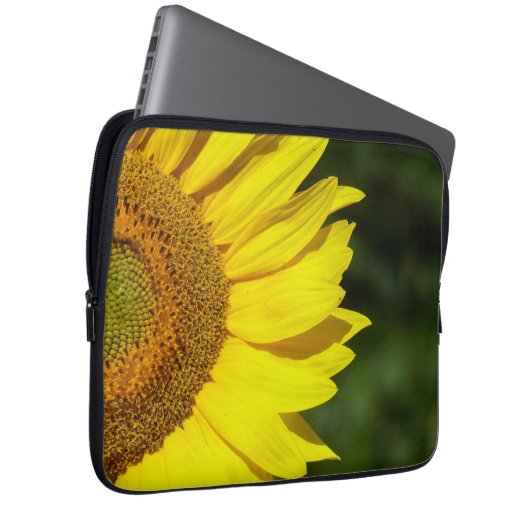 Sonnenblume Laptopschutzhülle (Vorne Rechts)