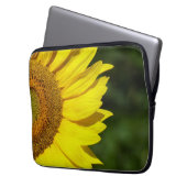 Sonnenblume Laptopschutzhülle (Vorderseite Links)