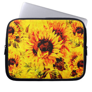 Sonnenblume Laptopschutzhülle
