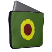 Sonnenblume Laptopschutzhülle (Vorne Rechts)