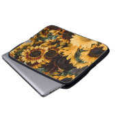 SONNENBLUME LAPTOPSCHUTZHÜLLE (Vorne Knopf)