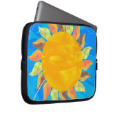 Sonnenblume Laptopschutzhülle (Vorne Rechts)