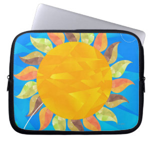 Sonnenblume Laptopschutzhülle