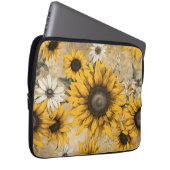 Sonnenblume Laptopschutzhülle (Vorne Rechts)