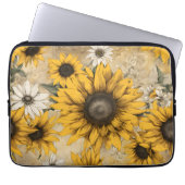 Sonnenblume Laptopschutzhülle (Vorderseite)
