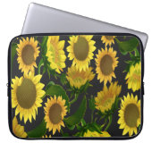 Sonnenblume Laptopschutzhülle (Vorderseite)