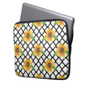 Sonnenblume Laptopschutzhülle (Vorderseite Links)
