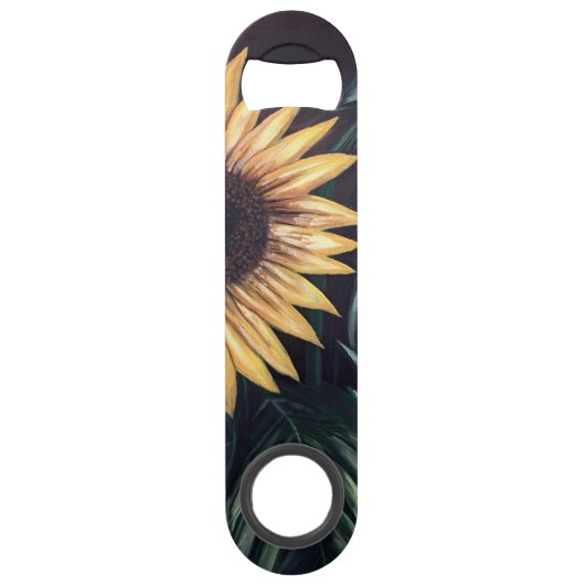 Sonnenblume-Leben Speedflaschenöffner (Vorderseite)