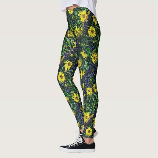 Sonnenblume-Leggings Leggings (Links)
