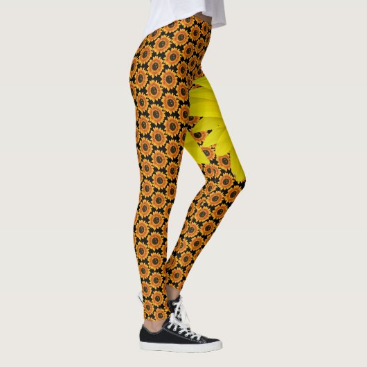 Sonnenblume-Leggings Leggings (Rechts)