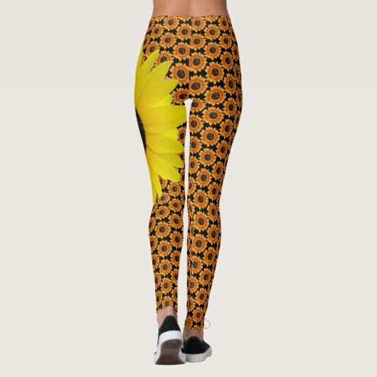 Sonnenblume-Leggings Leggings (Rückseite)