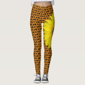 Sonnenblume-Leggings Leggings (Vorderseite)