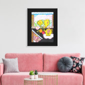 Sonnenblume-Leinwand Leinwanddruck (Insitu (Wohnzimmer))