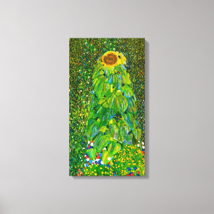 Sonnenblume-Leinwand-Plakat Gustav Klimt Leinwanddruck
