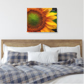 Sonnenblume Leinwanddruck (Insitu (Schlafzimmer))