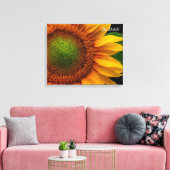Sonnenblume Leinwanddruck (Insitu (Wohnzimmer))