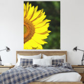 Sonnenblume Leinwanddruck (Insitu (Schlafzimmer))