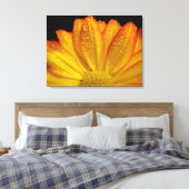 Sonnenblume Leinwanddruck (Insitu (Schlafzimmer))