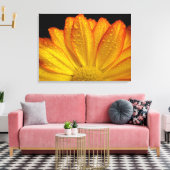 Sonnenblume Leinwanddruck (Insitu (Wohnzimmer))