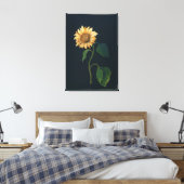 Sonnenblume Leinwanddruck (Insitu (Schlafzimmer))