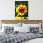 Sonnenblume Leinwanddruck (Insitu (Schlafzimmer))