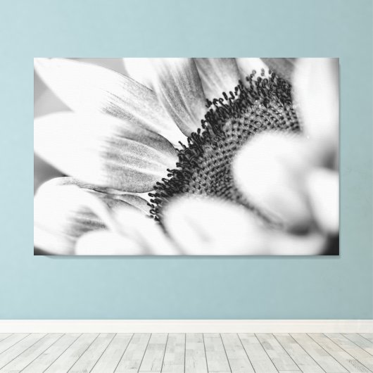 Sonnenblume Leinwanddruck (Insitu (Holzboden))