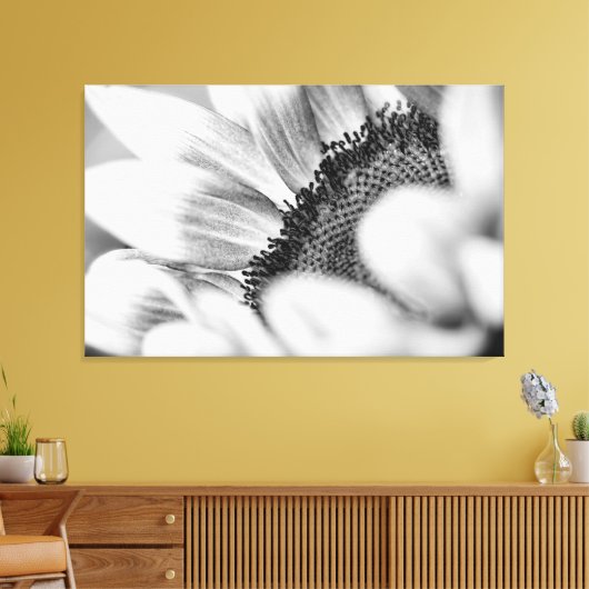 Sonnenblume Leinwanddruck (Insitu (Wohnzimmer))