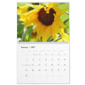 Sonnenblume-Liebe Kalender (Feb 2027)