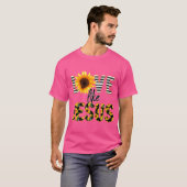 Sonnenblume Liebe wie Jesus T-Shirt (Vorne ganz)