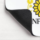 Sonnenblume Lover | I Liebe Sonnenblumen Mousepad (Ecke)
