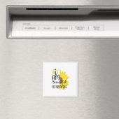 Sonnenblume Lover | Ich bin schön stark Magnet (In Situ (Geschirrspüler))