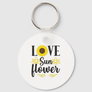 Sonnenblume Lover   Liebe Sonnenblumen Schlüsselanhänger