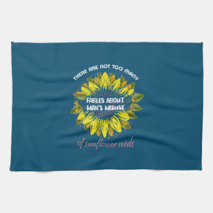 Sonnenblume Lover   Sonnenblumen gibt es nicht Geschirrtuch