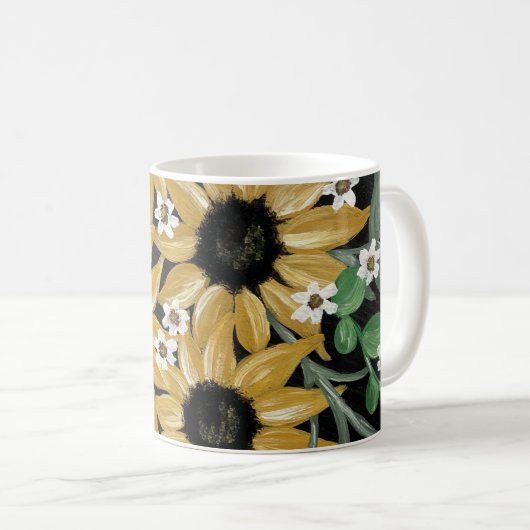 Sonnenblume Lover Tasse (VorderseiteRechts)