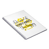 Sonnenblume Lover | Tu mehr von dem, was dich glüc Notizblock (Rechte Seite)