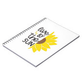 Sonnenblume Lover | Von der Sonne leben Notizblock (Linke Seite)