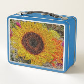 Sonnenblume Lunchbox (Rückseite)