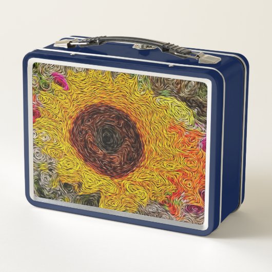Sonnenblume Lunchbox (Rückseite)