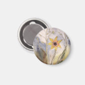 Sonnenblume Magnet (Vorderseite/Rückseite)