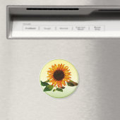 Sonnenblume Magnet (In Situ (Geschirrspüler))