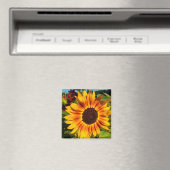 Sonnenblume Magnet (In Situ (Geschirrspüler))