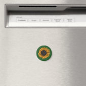 Sonnenblume Magnet (In Situ (Geschirrspüler))