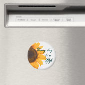 Sonnenblume Magnet (In Situ (Geschirrspüler))